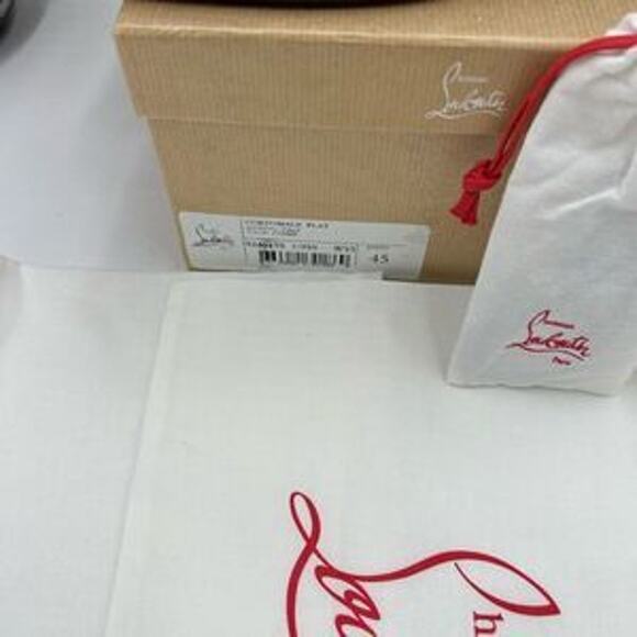 Men's Christian Louboutin cotomale Leather Oxford, size 45 made in Italy - Picture 12 of 13